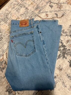 Levi's Light Blue Women's Straight-Leg Jeans